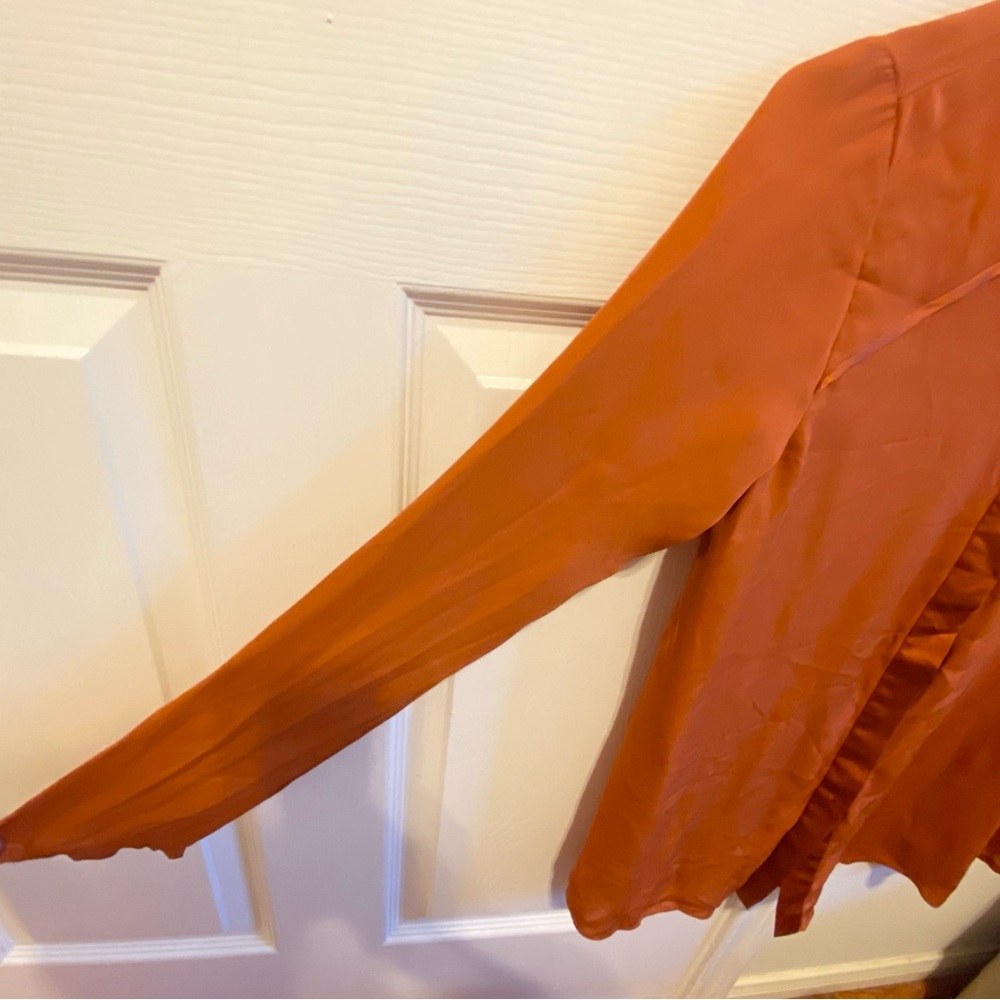 100% Silk Button Down - image 7